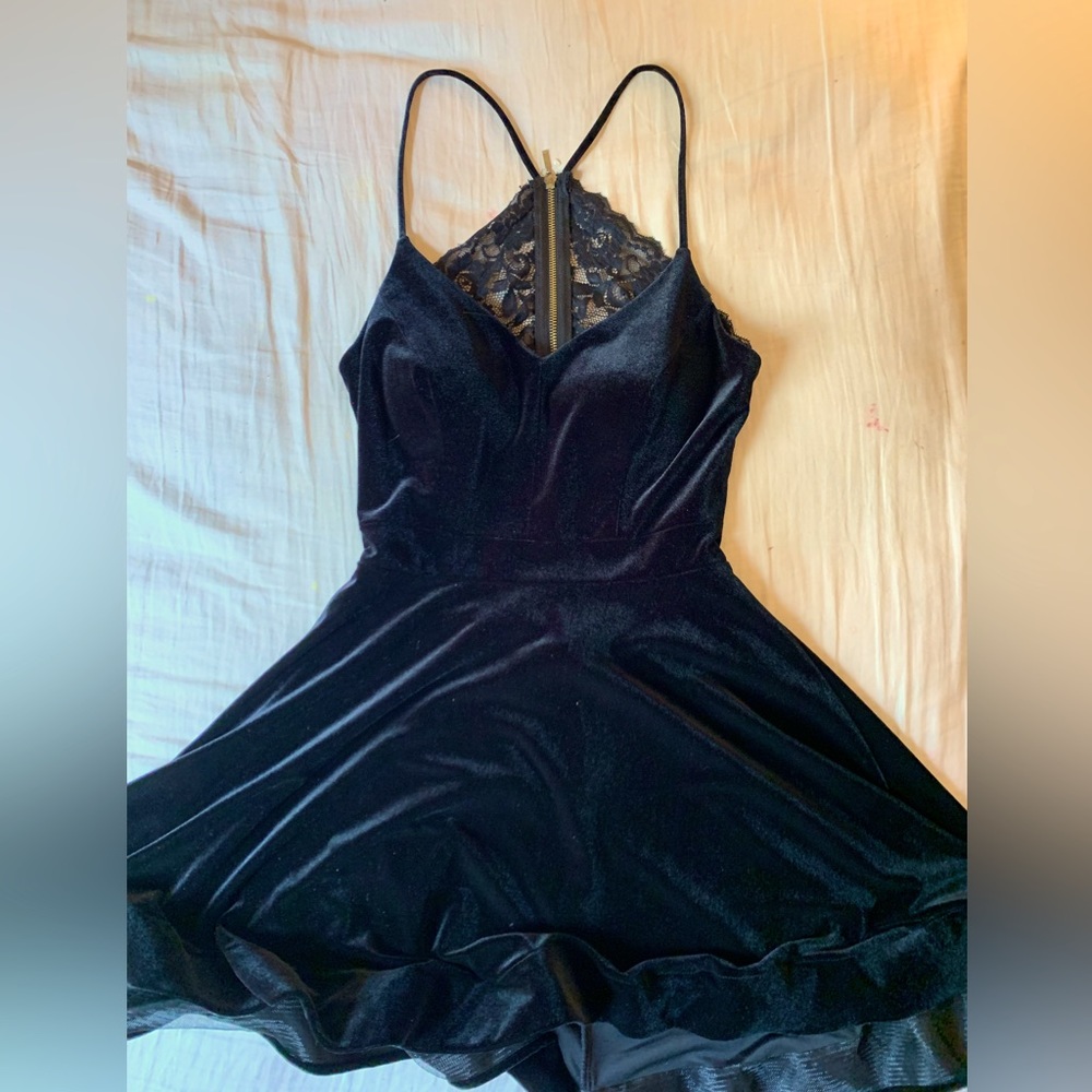 Black Velvet Dress
